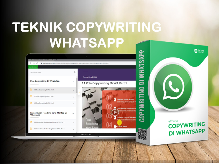 eCourse Copywriting di WhatsApp